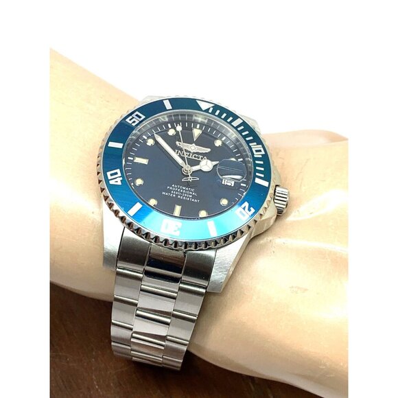 Invicta Men's Watch 36972 Pro Diver Automatic Blue Dial Silver Steel 44mm - Picture 5 of 11